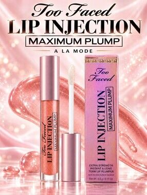 Too Faced Lip Injection Maximum Plump – A La Mode